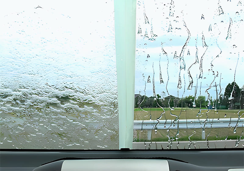 ガラス撥水比較