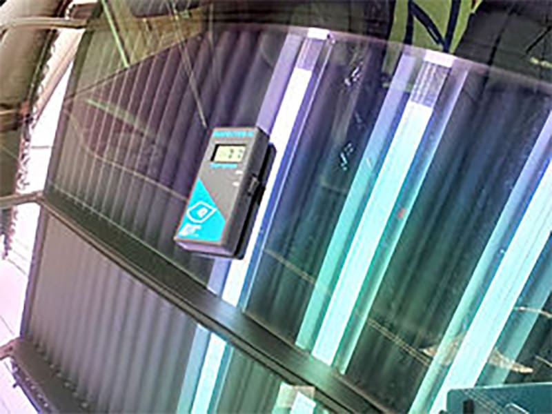 測定器での確認